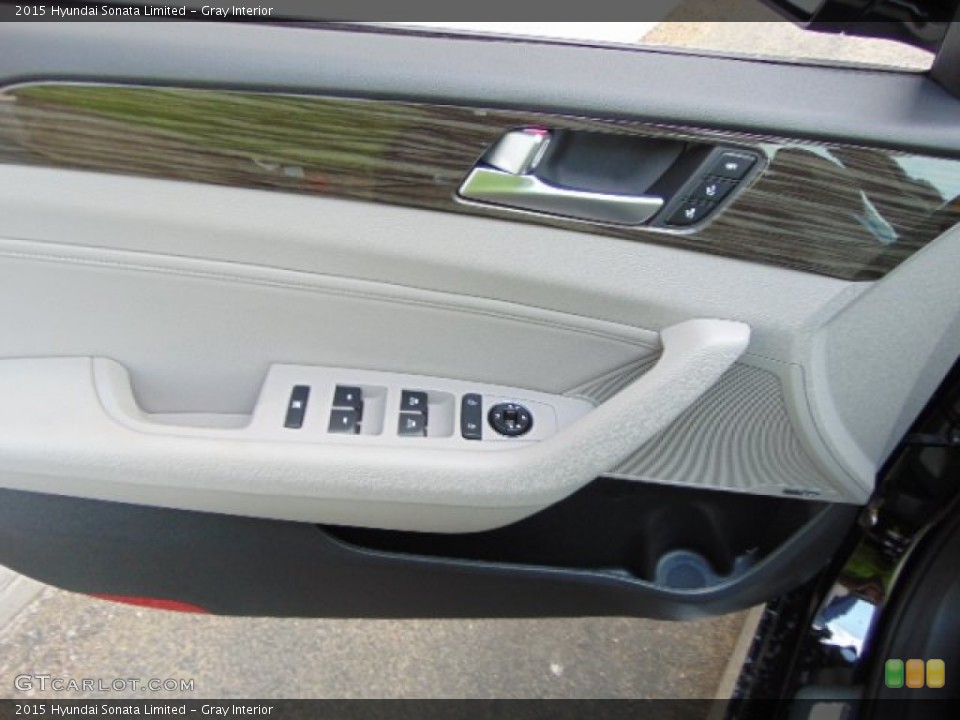 Gray Interior Door Panel for the 2015 Hyundai Sonata Limited #94499121