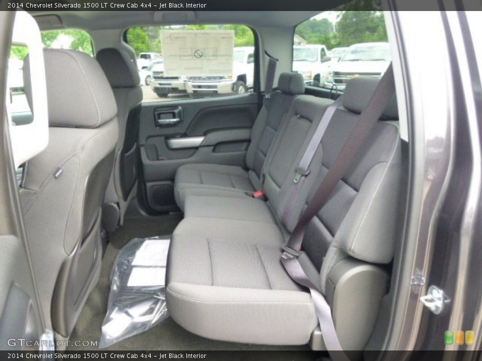 Jet Black Interior Rear Seat for the 2014 Chevrolet Silverado 1500 LT Crew Cab 4x4 #94500813