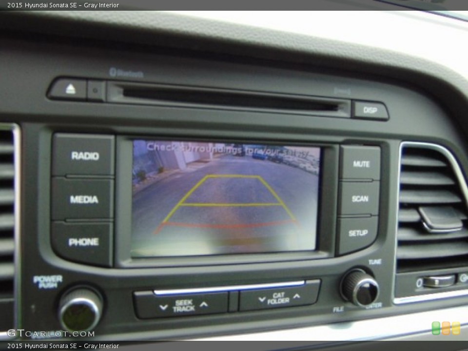 Gray Interior Controls for the 2015 Hyundai Sonata SE #94502514