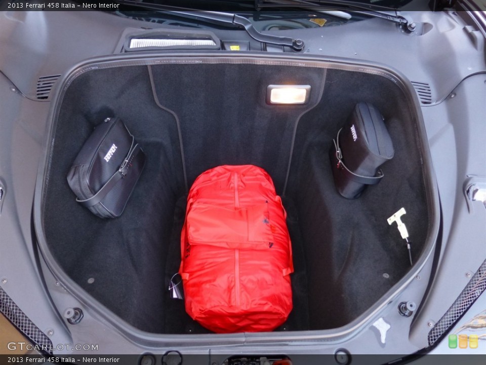 Nero Interior Trunk for the 2013 Ferrari 458 Italia #94511043