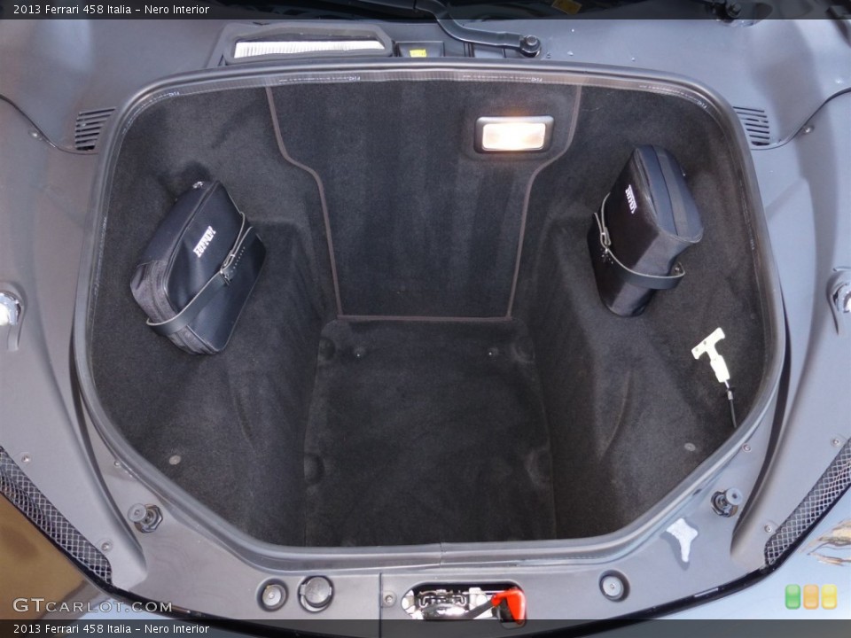 Nero Interior Trunk for the 2013 Ferrari 458 Italia #94511046