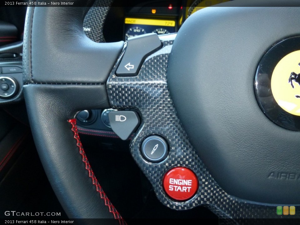 Nero Interior Steering Wheel for the 2013 Ferrari 458 Italia #94511082