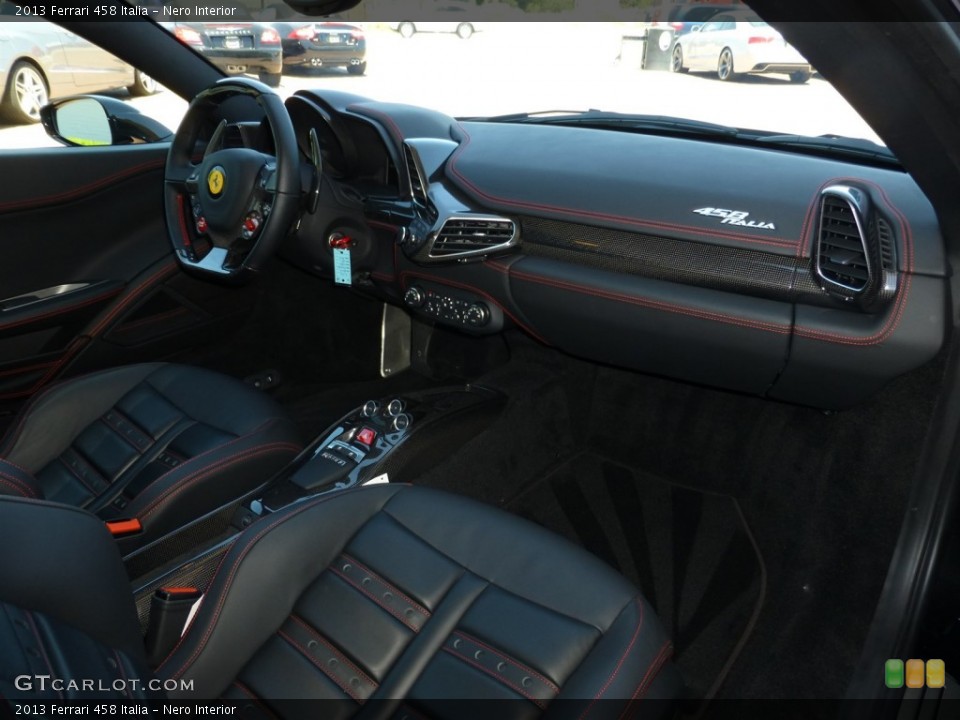 Nero Interior Dashboard for the 2013 Ferrari 458 Italia #94511088