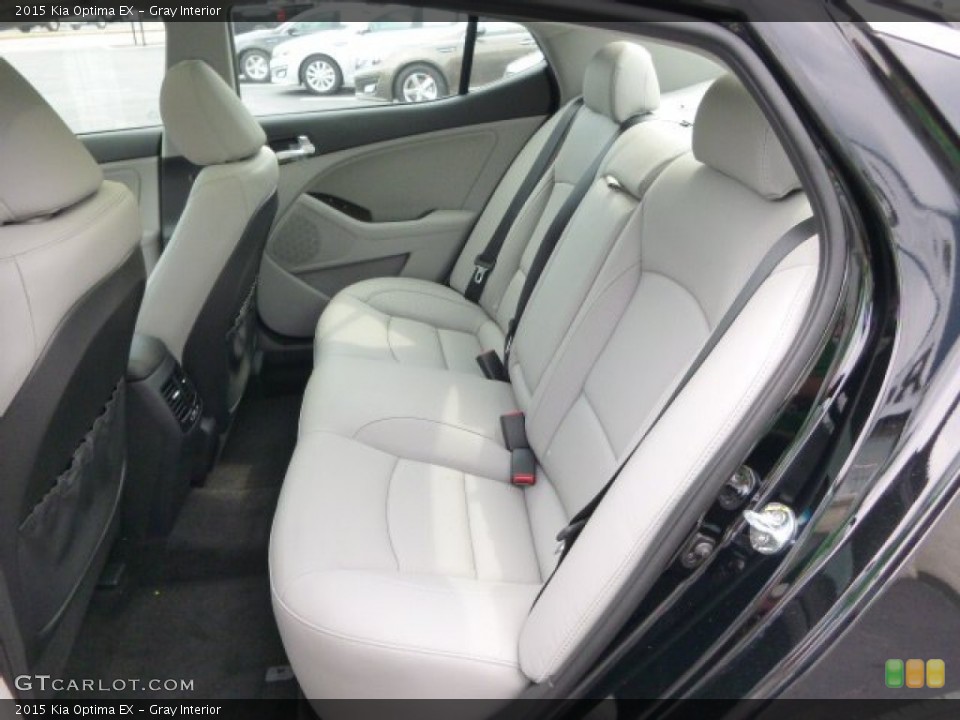 Gray Interior Rear Seat for the 2015 Kia Optima EX #94514231