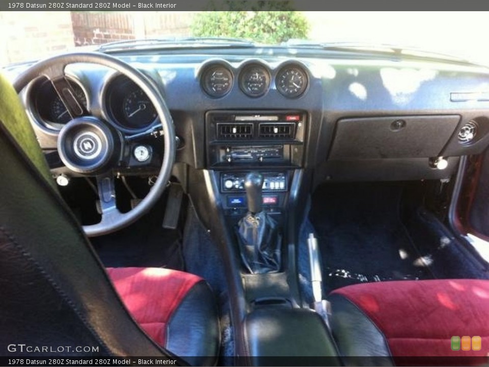 Black Interior Dashboard for the 1978 Datsun 280Z  #94515852