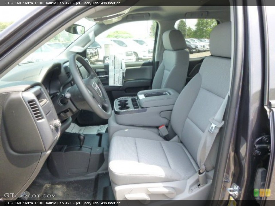 Jet Black/Dark Ash Interior Photo for the 2014 GMC Sierra 1500 Double Cab 4x4 #94516896