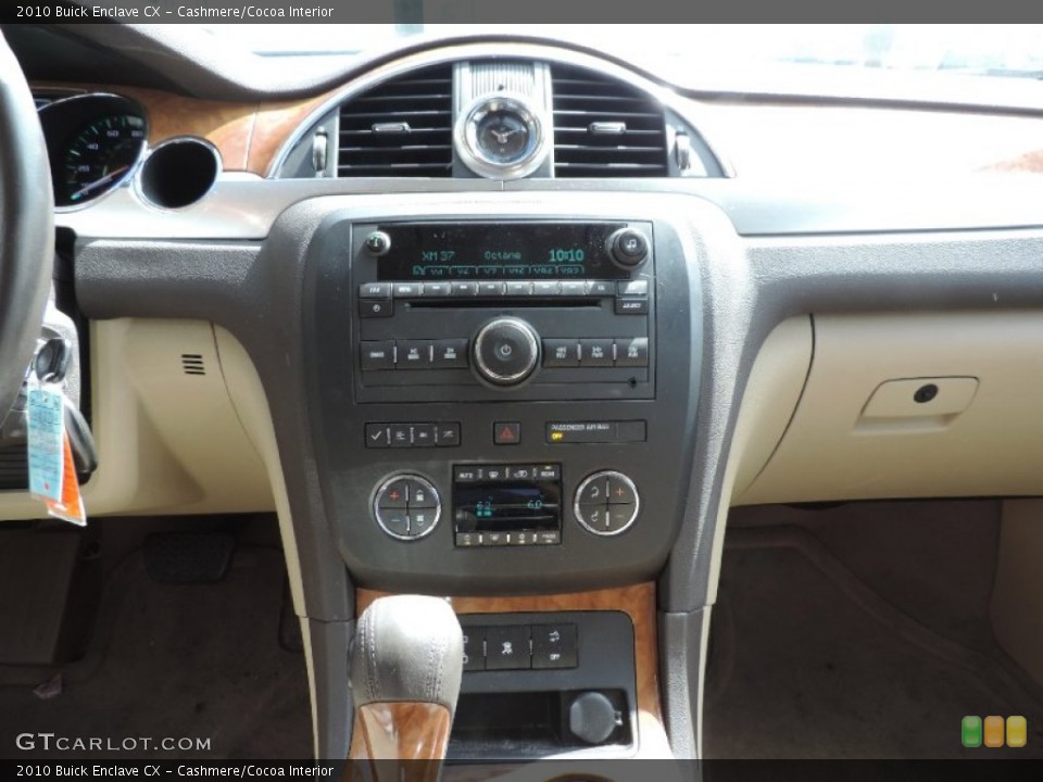 Cashmere/Cocoa Interior Controls for the 2010 Buick Enclave CX #94516902