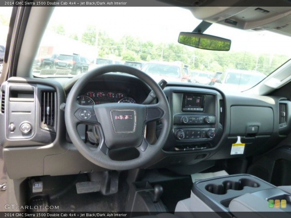 Jet Black/Dark Ash Interior Dashboard for the 2014 GMC Sierra 1500 Double Cab 4x4 #94517004