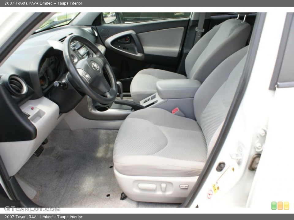 Taupe Interior Photo for the 2007 Toyota RAV4 Limited #94517025