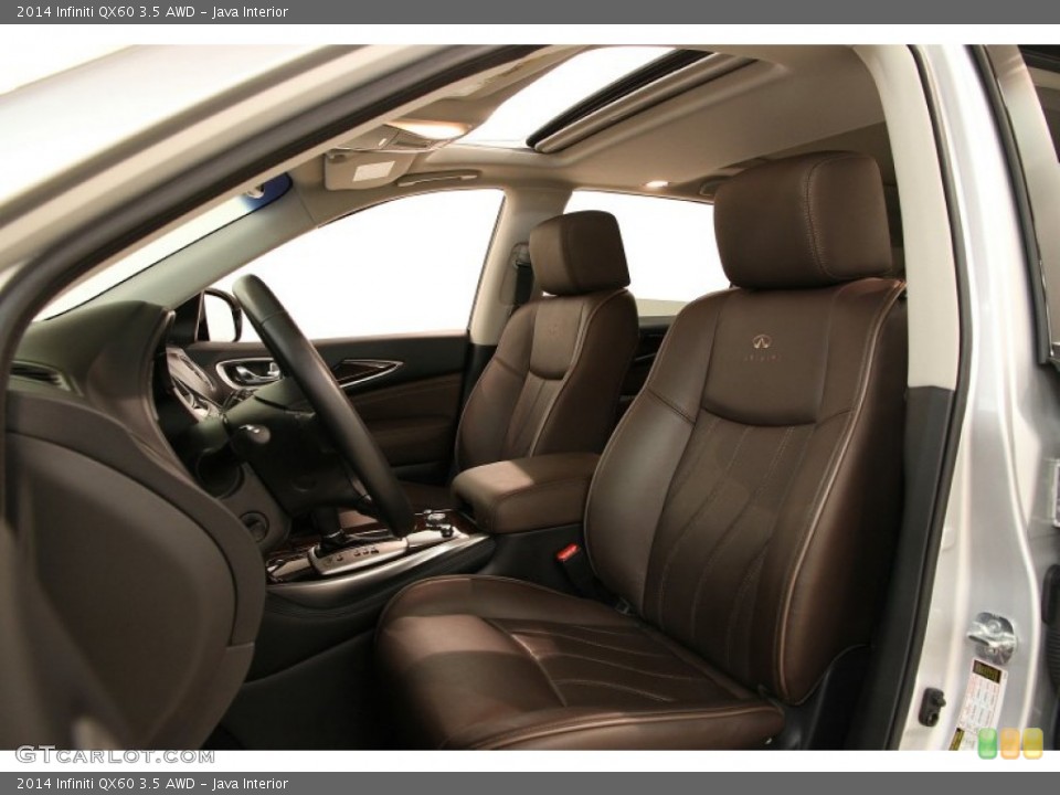 Java Interior Front Seat for the 2014 Infiniti QX60 3.5 AWD #94518777