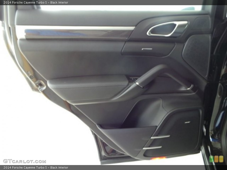 Black Interior Door Panel for the 2014 Porsche Cayenne Turbo S #94521963