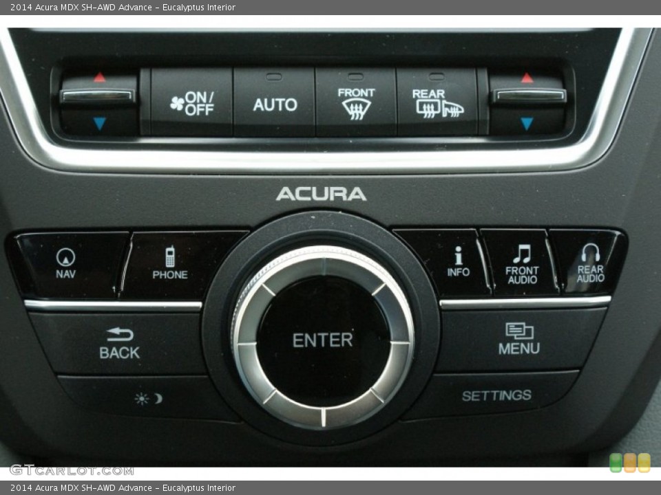 Eucalyptus Interior Controls for the 2014 Acura MDX SH-AWD Advance #94523508