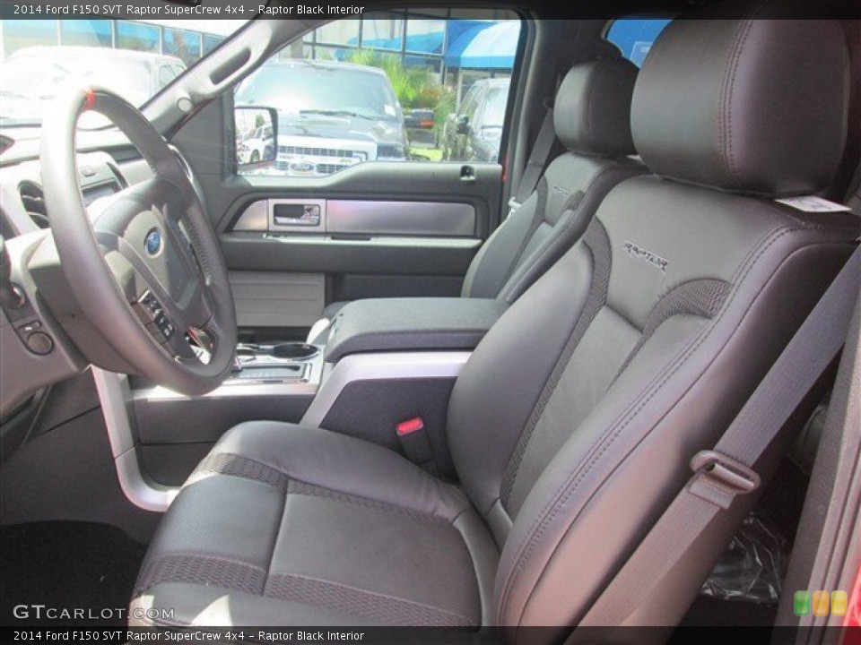 Raptor Black Interior Photo for the 2014 Ford F150 SVT Raptor SuperCrew 4x4 #94523738