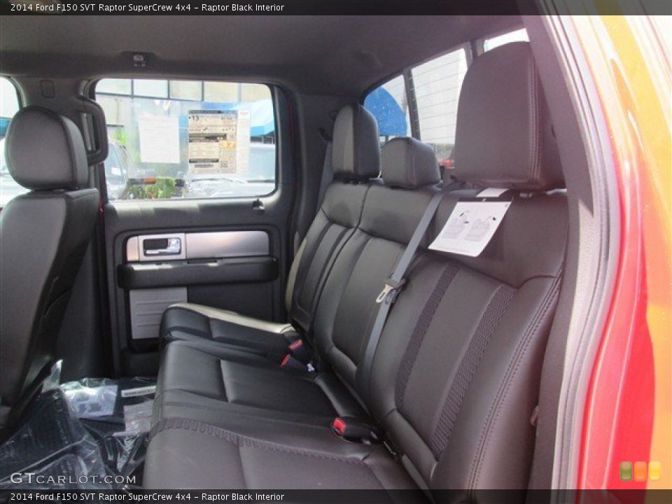 Raptor Black Interior Rear Seat for the 2014 Ford F150 SVT Raptor SuperCrew 4x4 #94523784