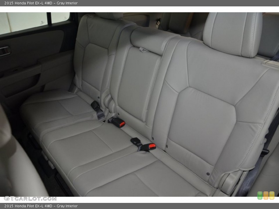 Gray Interior Rear Seat for the 2015 Honda Pilot EX-L 4WD #94532775