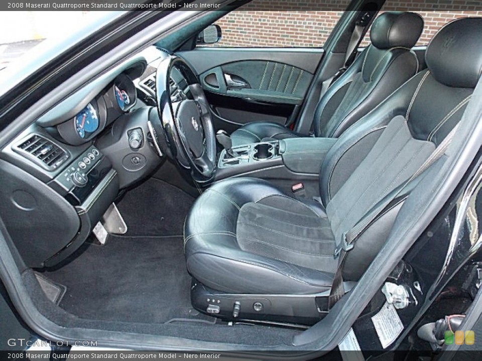 Nero Interior Photo for the 2008 Maserati Quattroporte  #94534170