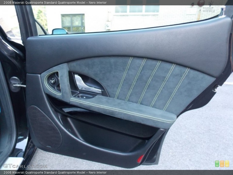 Nero Interior Door Panel for the 2008 Maserati Quattroporte  #94534563