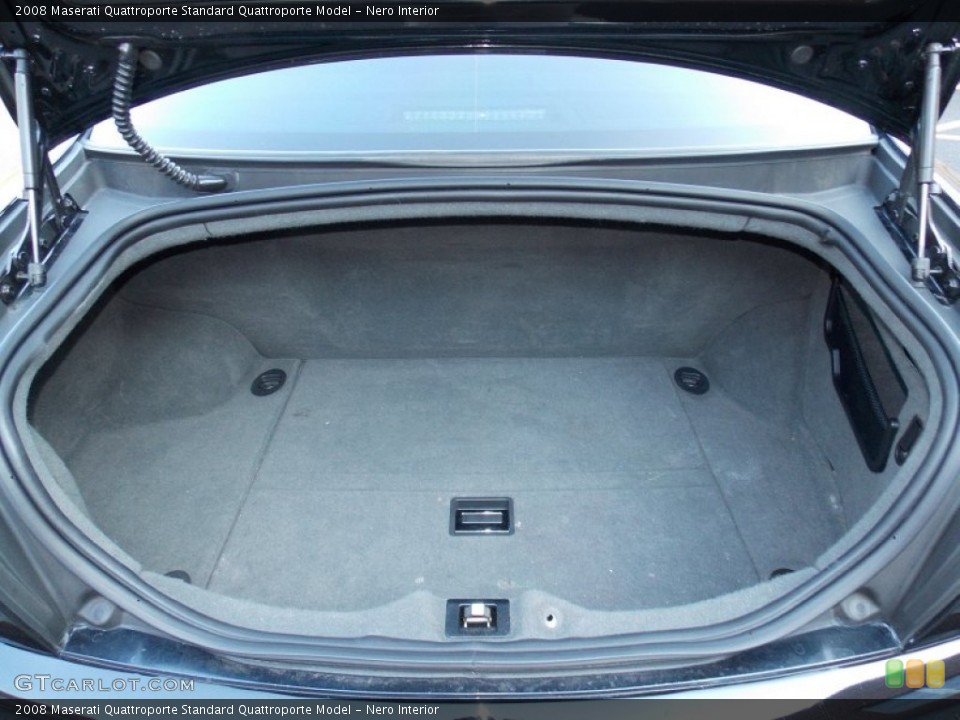 Nero Interior Trunk for the 2008 Maserati Quattroporte  #94534636
