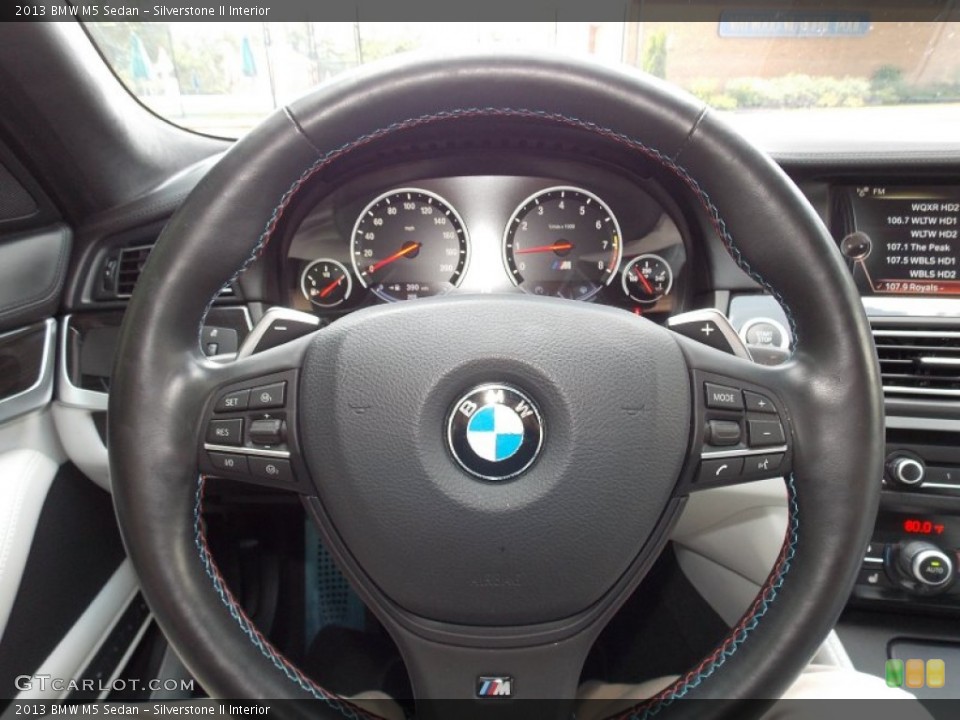 Silverstone II Interior Steering Wheel for the 2013 BMW M5 Sedan #94536939