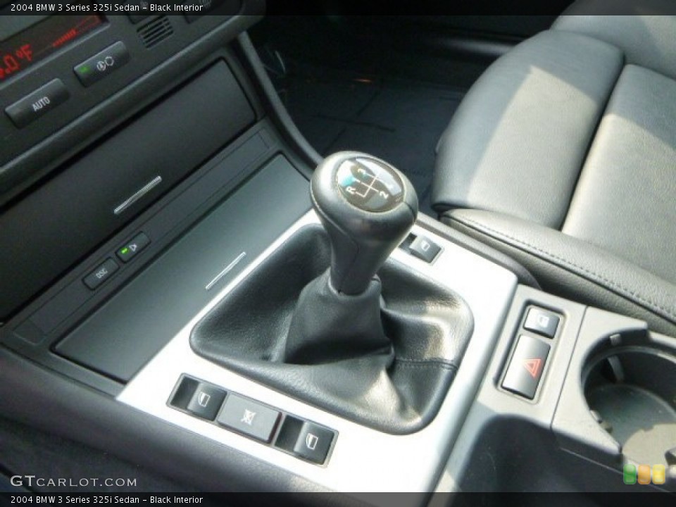 Black Interior Transmission for the 2004 BMW 3 Series 325i Sedan #94538079