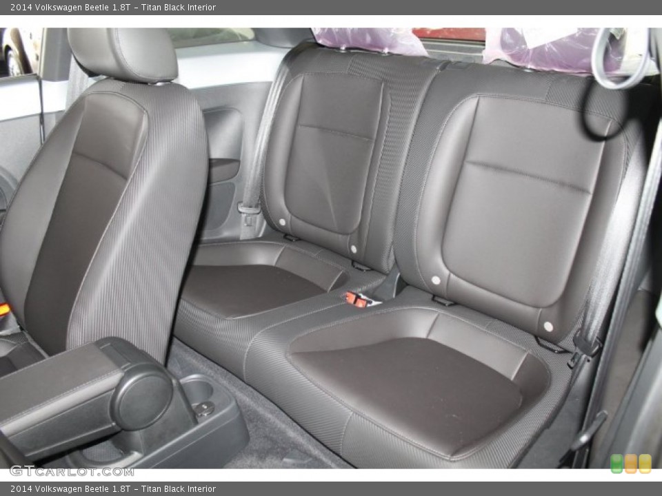 Titan Black Interior Rear Seat for the 2014 Volkswagen Beetle 1.8T #94541388