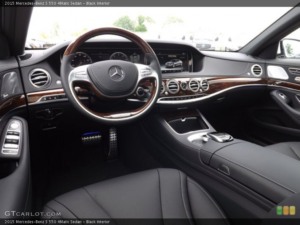 Black Interior Photo for the 2015 Mercedes-Benz S 550 4Matic Sedan #94544911