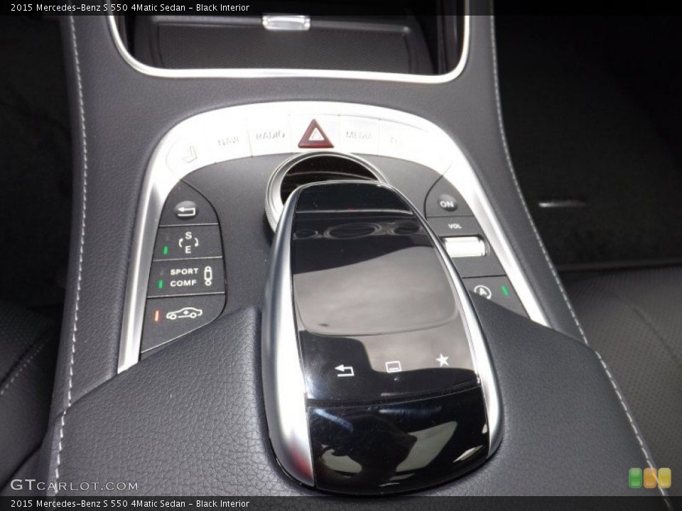 Black Interior Controls for the 2015 Mercedes-Benz S 550 4Matic Sedan #94545027