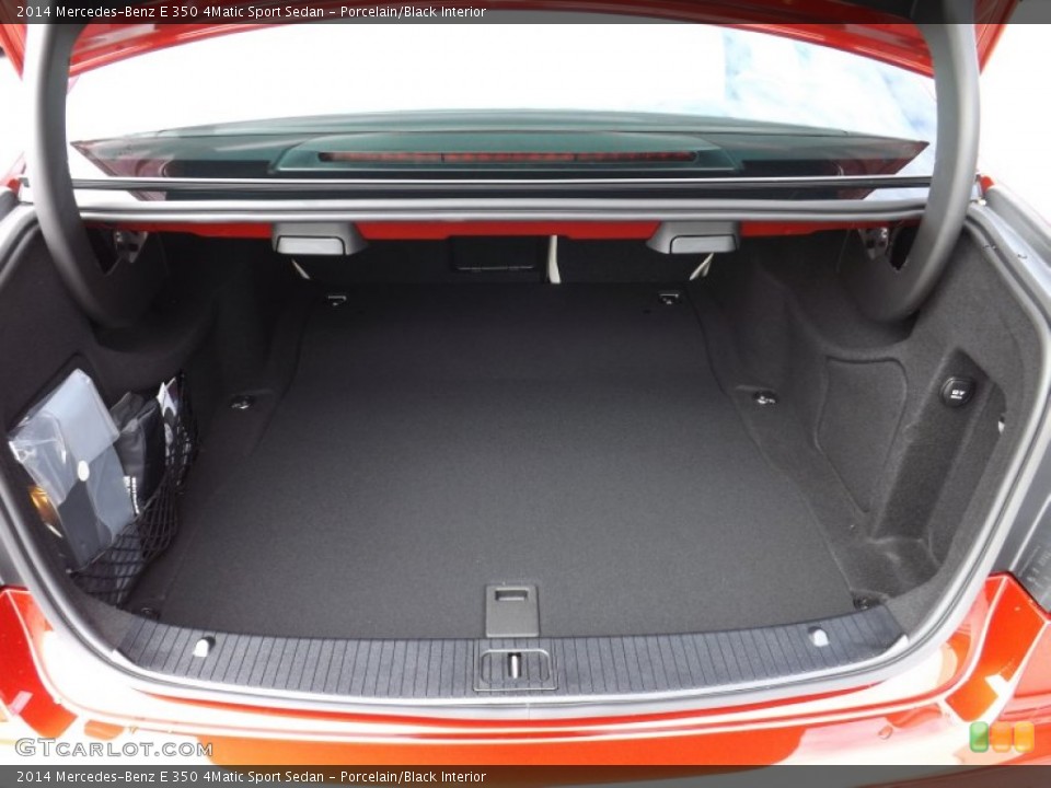 Porcelain/Black Interior Trunk for the 2014 Mercedes-Benz E 350 4Matic Sport Sedan #94545645