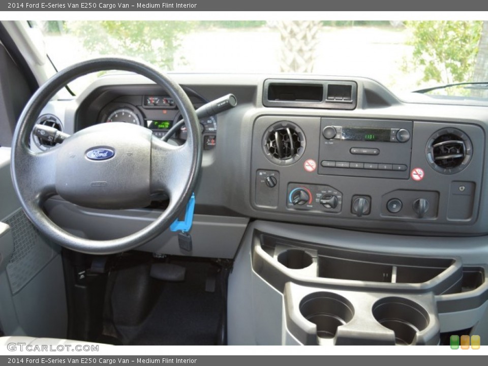 Medium Flint Interior Dashboard for the 2014 Ford E-Series Van E250 Cargo Van #94547109