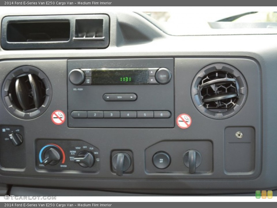 Medium Flint Interior Controls for the 2014 Ford E-Series Van E250 Cargo Van #94547124