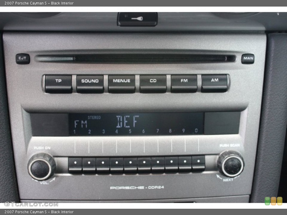 Black Interior Controls for the 2007 Porsche Cayman S #94548747