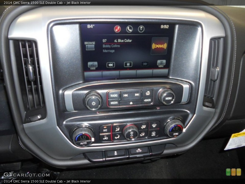 Jet Black Interior Controls for the 2014 GMC Sierra 1500 SLE Double Cab #94555906
