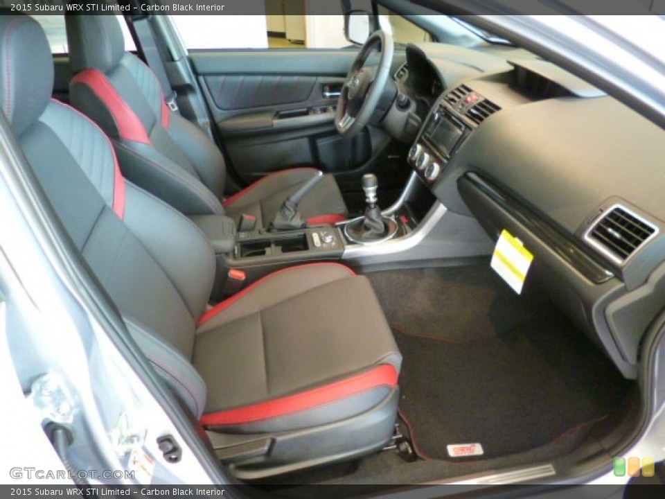 Carbon Black Interior Front Seat for the 2015 Subaru WRX STI Limited #94559497