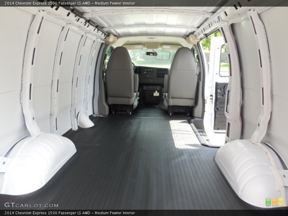 Medium Pewter Interior Trunk for the 2014 Chevrolet Express 1500 Passenger LS AWD #94559527