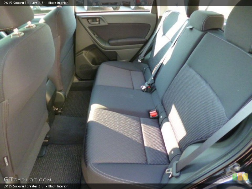Black Interior Rear Seat for the 2015 Subaru Forester 2.5i #94560001