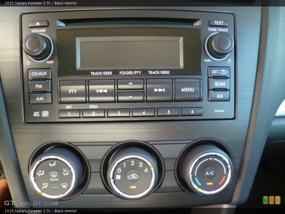 Black Interior Controls for the 2015 Subaru Forester 2.5i #94560127