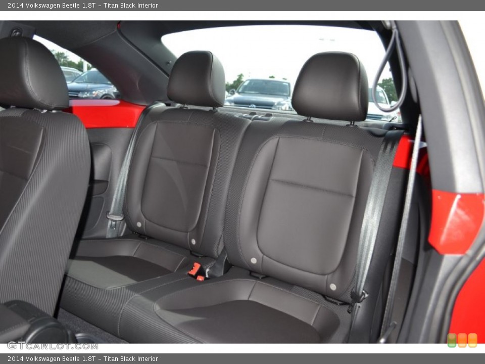 Titan Black Interior Rear Seat for the 2014 Volkswagen Beetle 1.8T #94562011