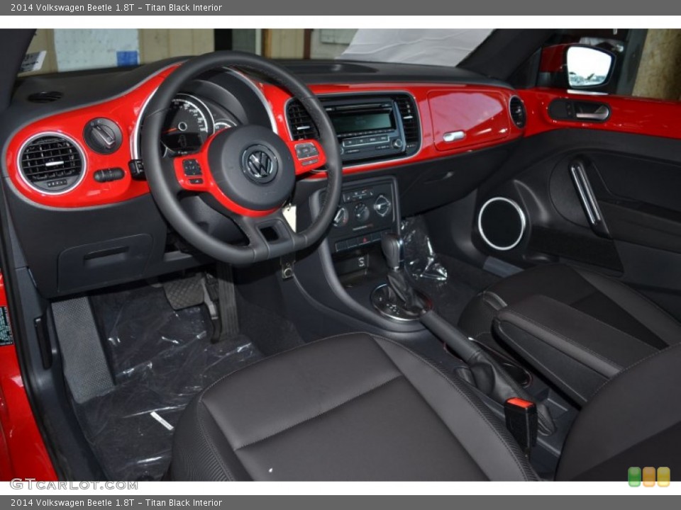 Titan Black Interior Prime Interior for the 2014 Volkswagen Beetle 1.8T #94562032