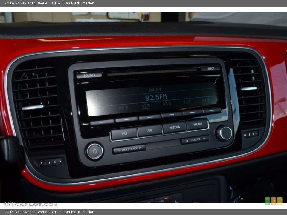 Titan Black Interior Audio System for the 2014 Volkswagen Beetle 1.8T #94562074