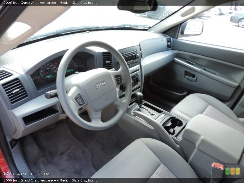 Medium Slate Gray Interior Prime Interior for the 2006 Jeep Grand Cherokee Laredo #94563536