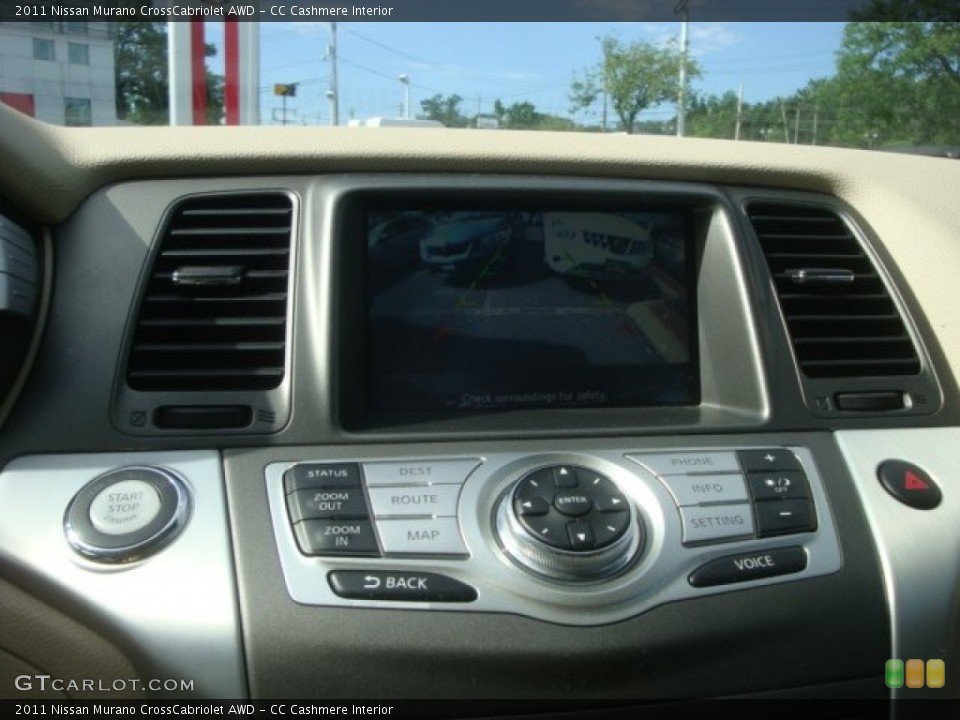 CC Cashmere Interior Controls for the 2011 Nissan Murano CrossCabriolet AWD #94565467