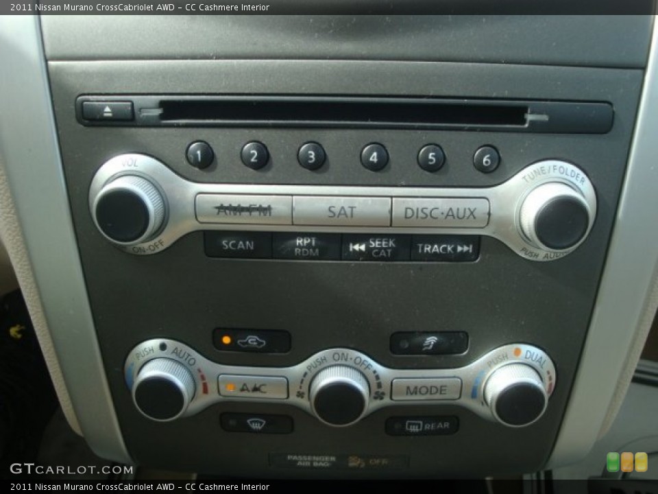 CC Cashmere Interior Audio System for the 2011 Nissan Murano CrossCabriolet AWD #94565491