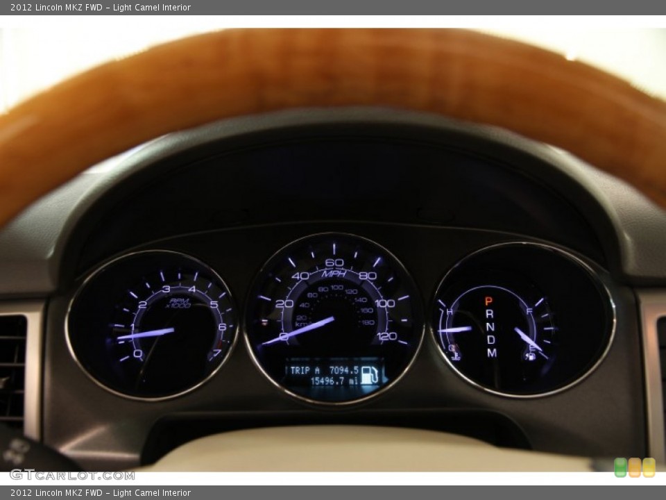 Light Camel Interior Gauges for the 2012 Lincoln MKZ FWD #94566244