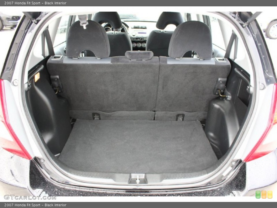 Black Interior Trunk for the 2007 Honda Fit Sport #94566253