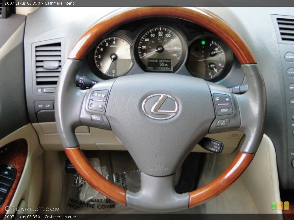 Cashmere Interior Steering Wheel for the 2007 Lexus GS 350 #94568332