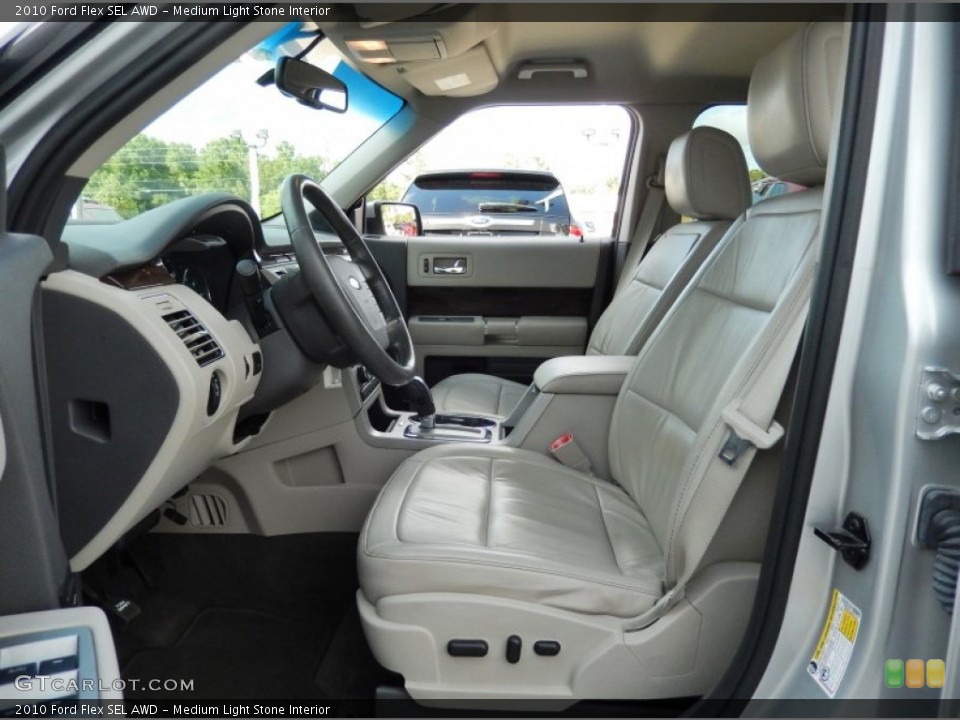 Medium Light Stone Interior Photo for the 2010 Ford Flex SEL AWD #94570945