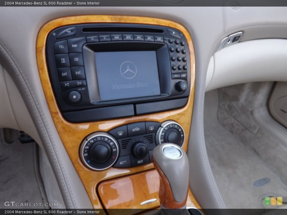 Stone Interior Controls for the 2004 Mercedes-Benz SL 600 Roadster #94573963