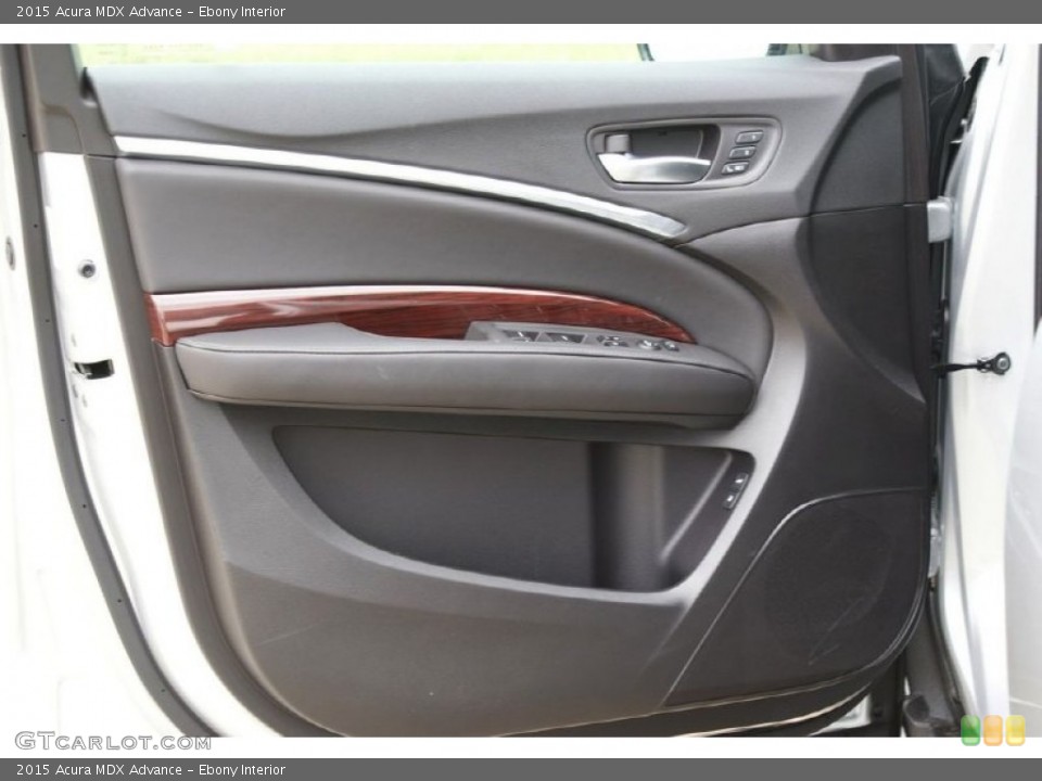 Ebony Interior Door Panel for the 2015 Acura MDX Advance #94576915