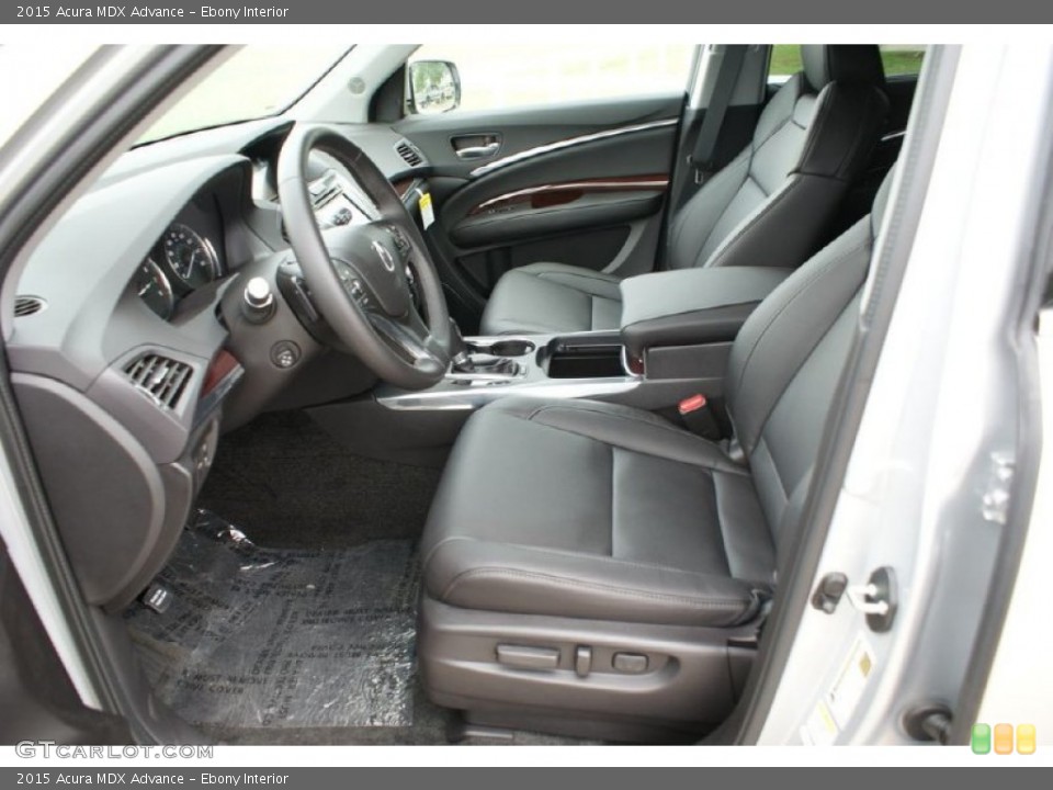 Ebony Interior Photo for the 2015 Acura MDX Advance #94576936