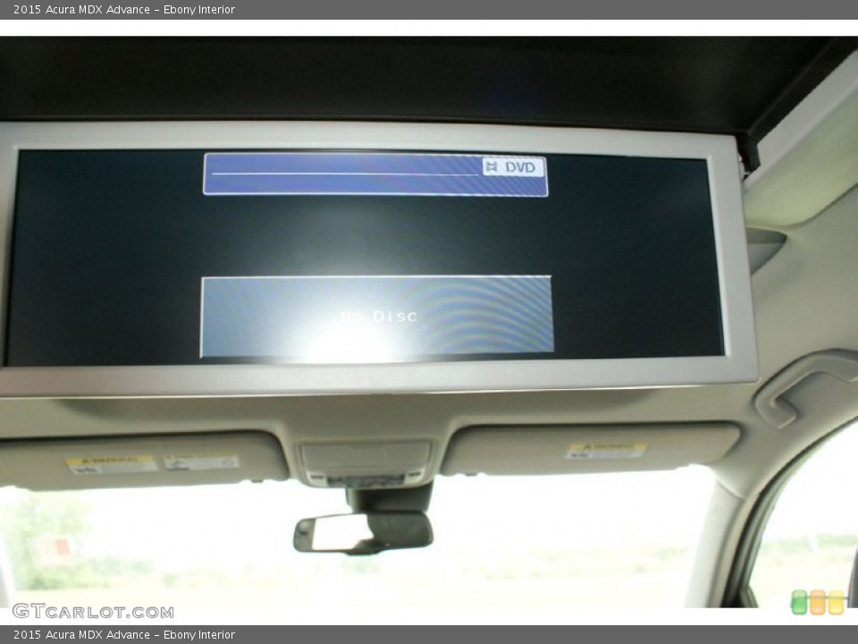Ebony Interior Entertainment System for the 2015 Acura MDX Advance #94577332